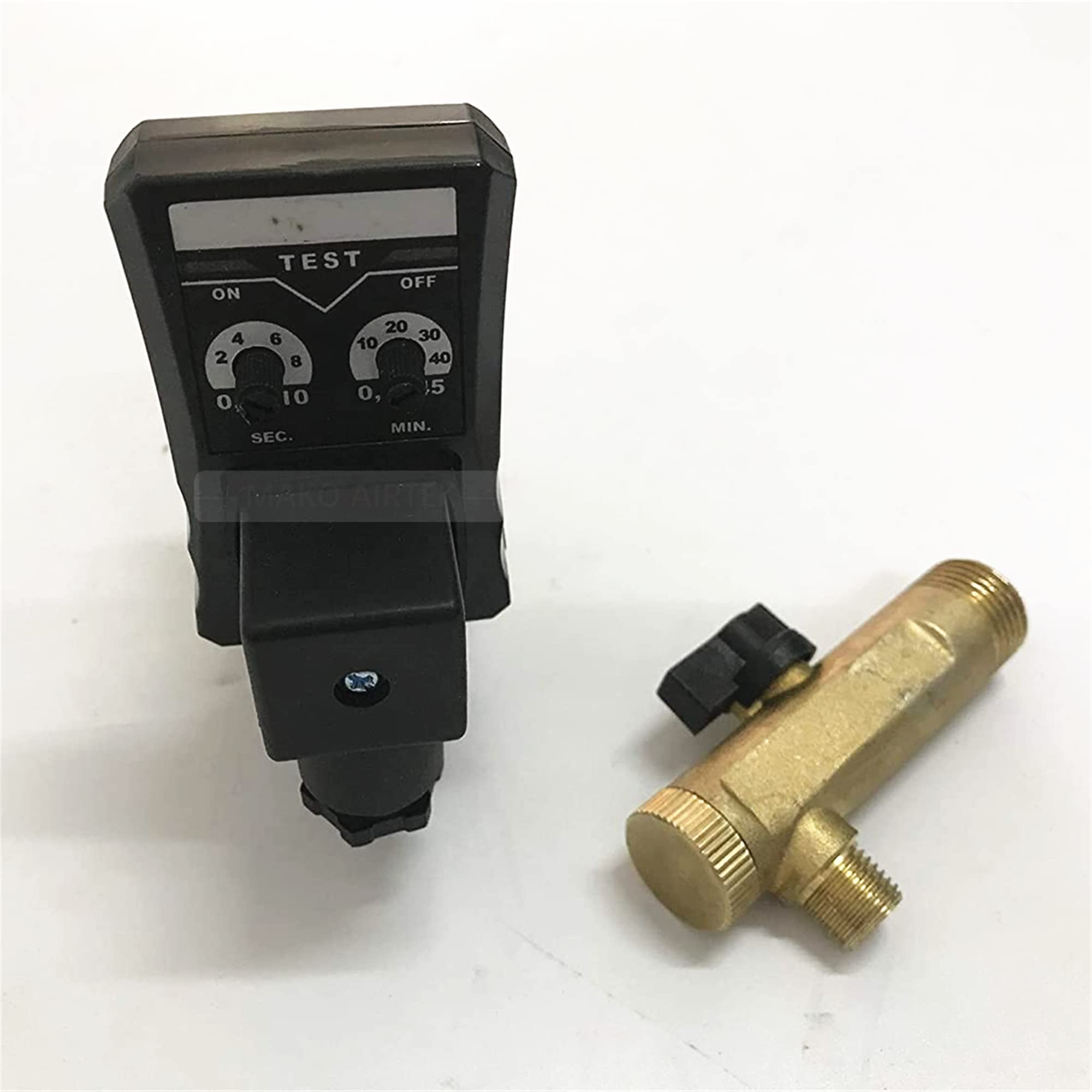 **Ingersoll Rand Air Compressor Electric Auto Drain Valve Kit (37995891) - Automatic Timed Drain for Efficient Moisture Control - Perfect for Workshops, Garages & Industrial Use**