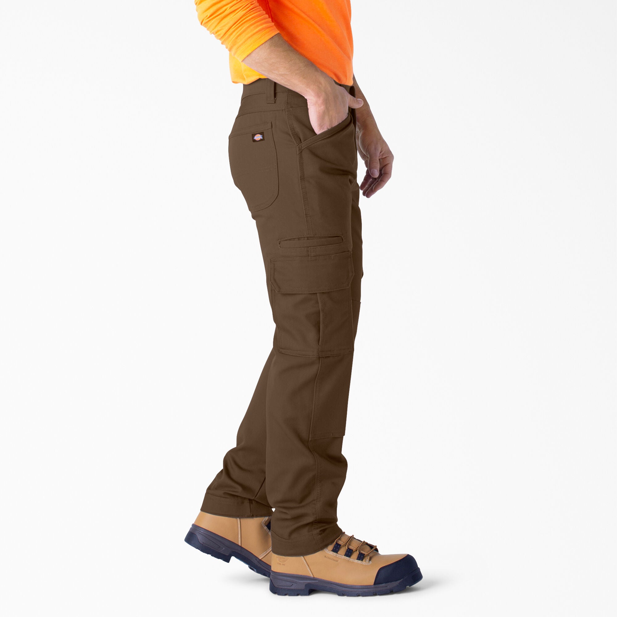 Dickies Men's DuraTech Relaxed Fit Duck Cargo Work Pants - Durable Utility Pants for Construction, Landscaping & Outdoor Work