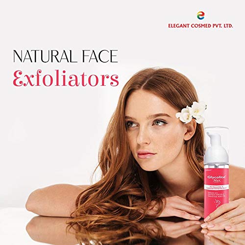 Glycolite Max Foaming Face Wash 60ml with 6% Glycolic Acid - Deep Cleansing for Acne, Blackheads & Oily Skin - Perfect for Daily Skincare Routine