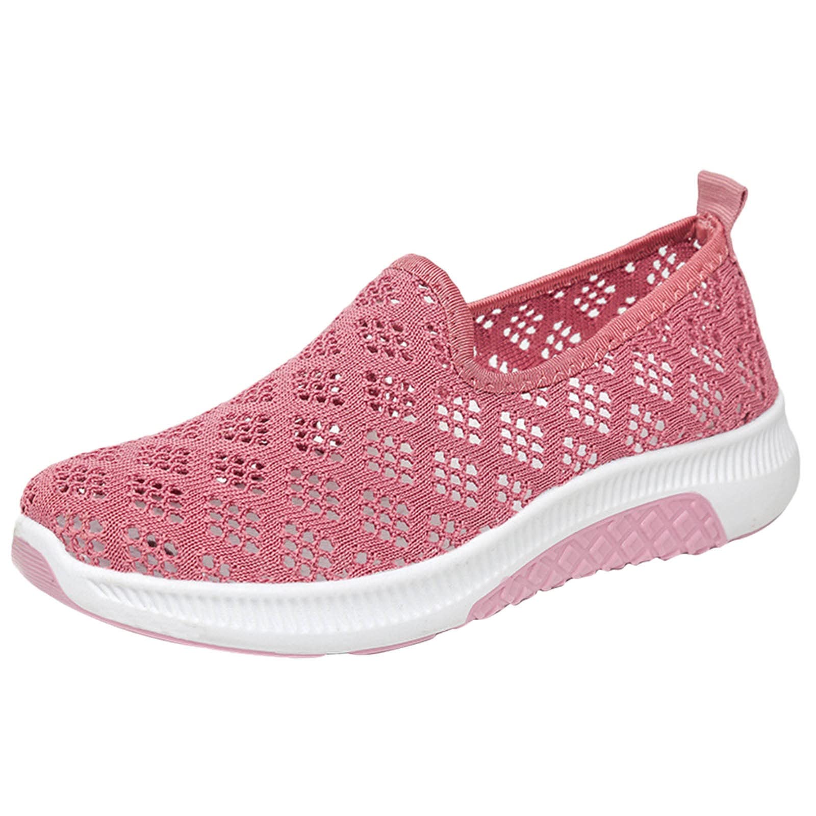 Women's Breathable Mesh Sneakers - Casual Flat Fashion Shoes for Summer | Comfortable Walking & Running Sneakers for Women