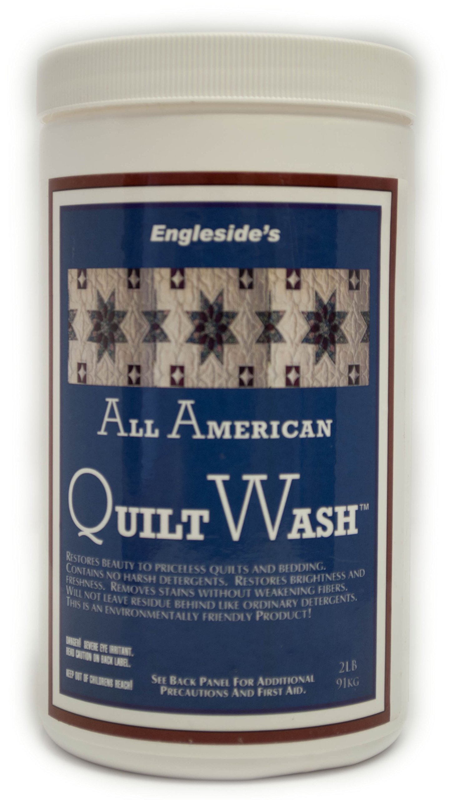 All American Quilt Wash - Unscented Vintage & New Quilt Cleaner | 32oz Hypoallergenic Fabric Detergent | Perfect for Antique Quilts, Bedspreads & Heirloom Textiles