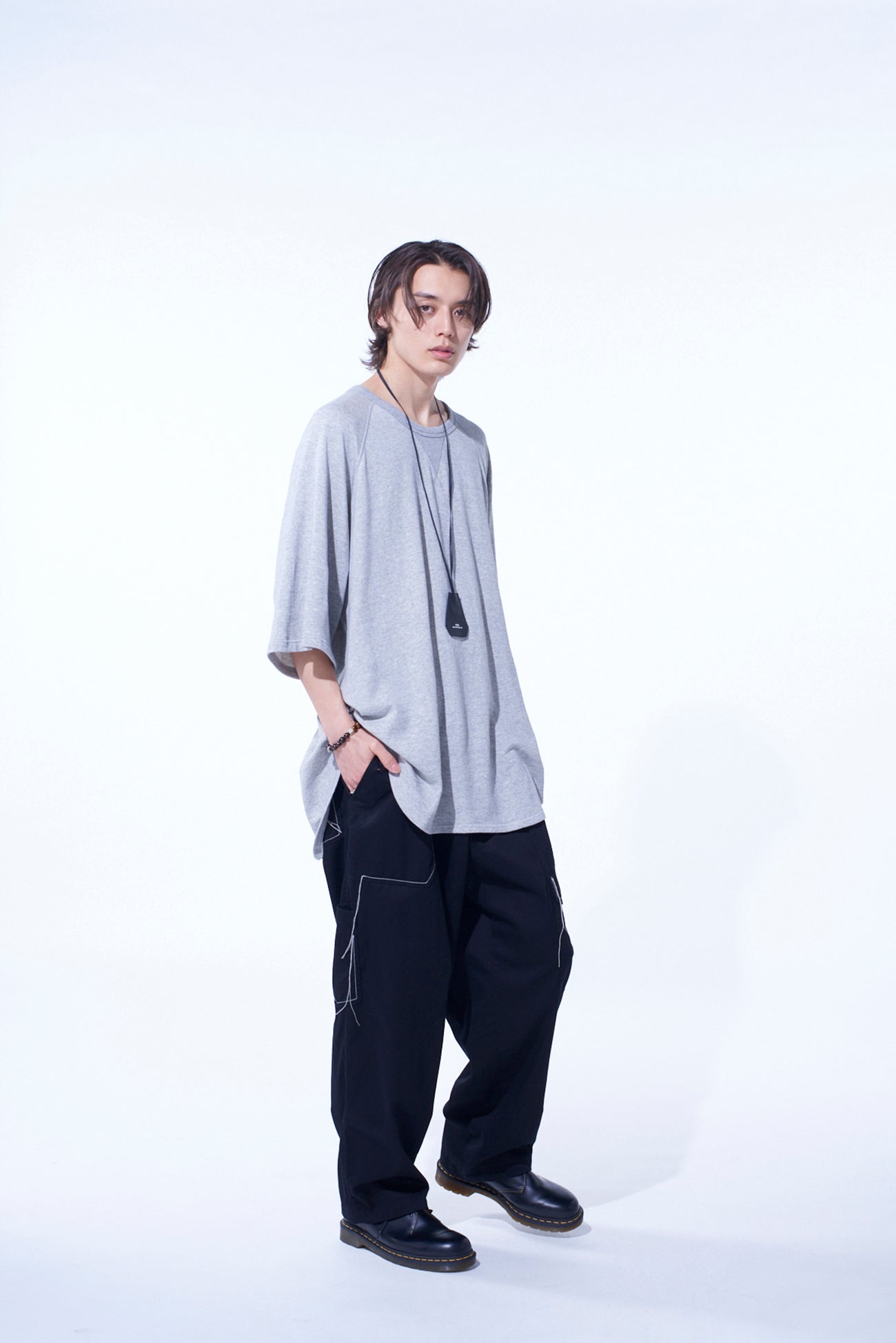 Soft Cotton Gauze Oversized T-Shirt with Raglan Sleeves & Center Back Stitch Detail - Comfortable Loose Fit Casual Top for Women | Perfect for Everyday Wear, Layering & Relaxing at Home