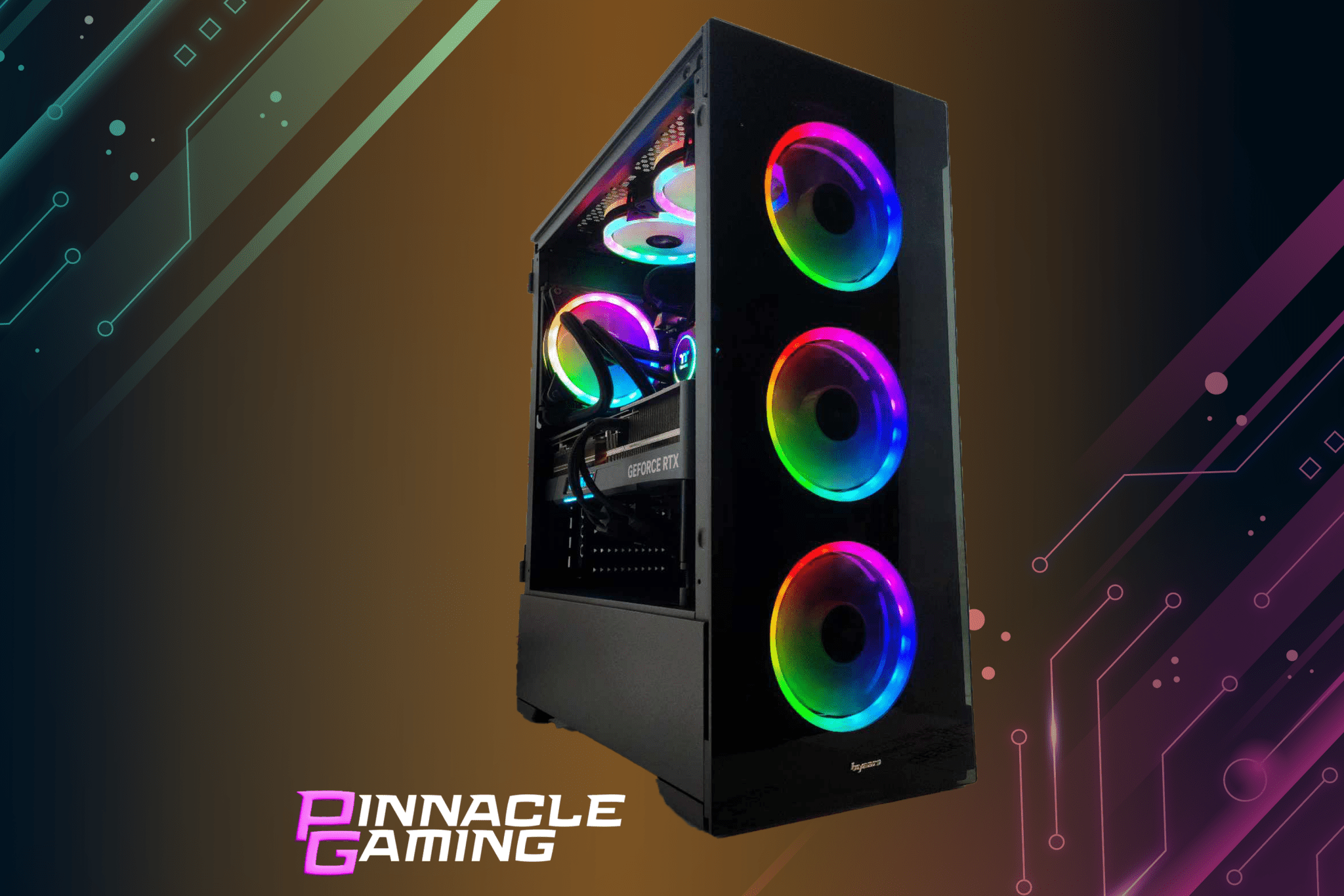 Custom High-Performance Gaming PC - Intel Core i7, NVIDIA GeForce RTX 5080, 1TB M.2 SSD, 32GB DDR5 RAM, RGB Lighting | VR Ready Desktop Computer for Streaming & Esports