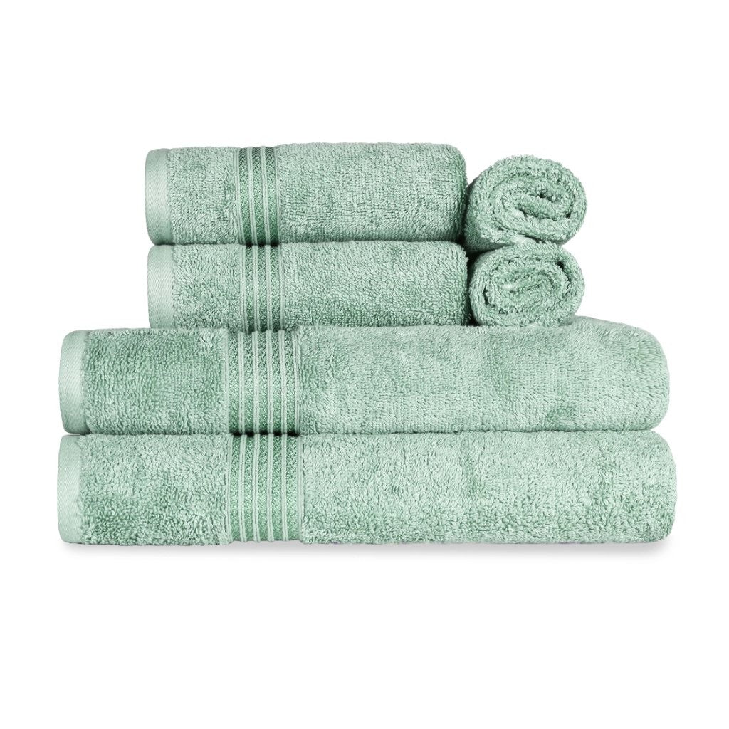 Premium 6-Piece Egyptian Cotton Towel Set - Ultra Soft, Highly Absorbent Bath Towels for Spa, Hotel & Luxury Home Use