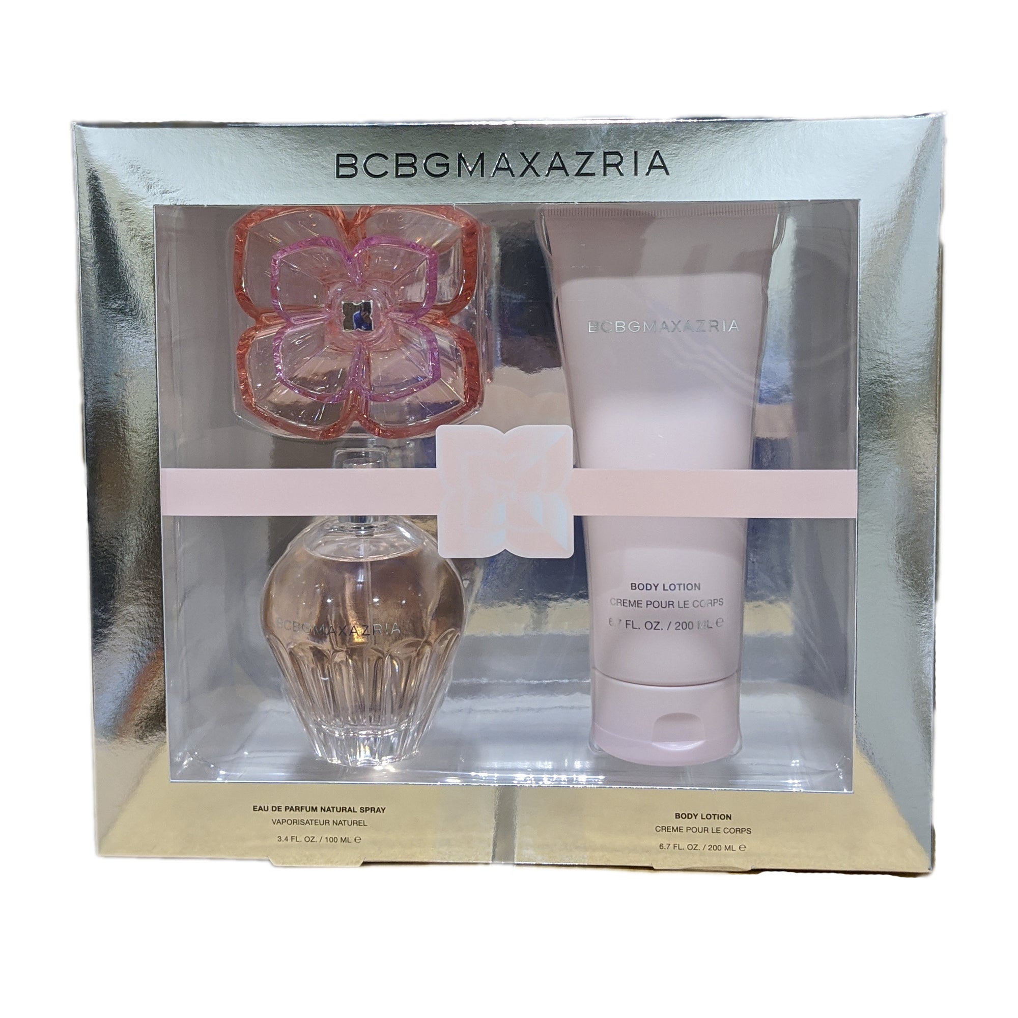 BCBG Maxazria Women's Perfume Gift Set - 2 Piece Eau de Parfum Spray (100ml) & Body Lotion (200ml) | Romantic Date Night & Special Occasion Fragrance Gift for Her