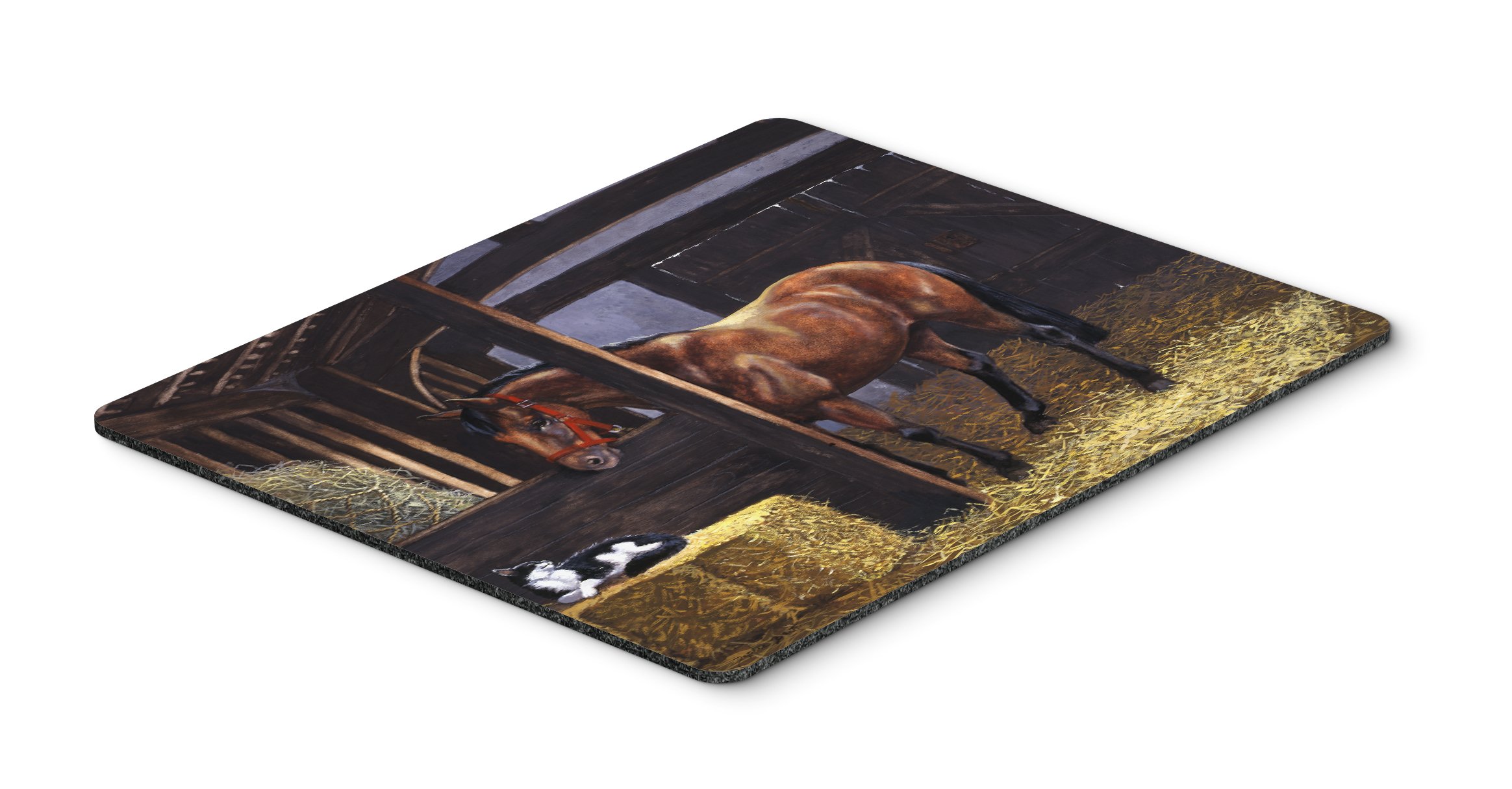 Caroline's Treasures Springer Spaniel Mouse Pad - Large Washable Non-Slip Desk Mat for Home Office, Gaming & Computer Work | Perfect as Hot Pad & Trivet for Kitchen Use