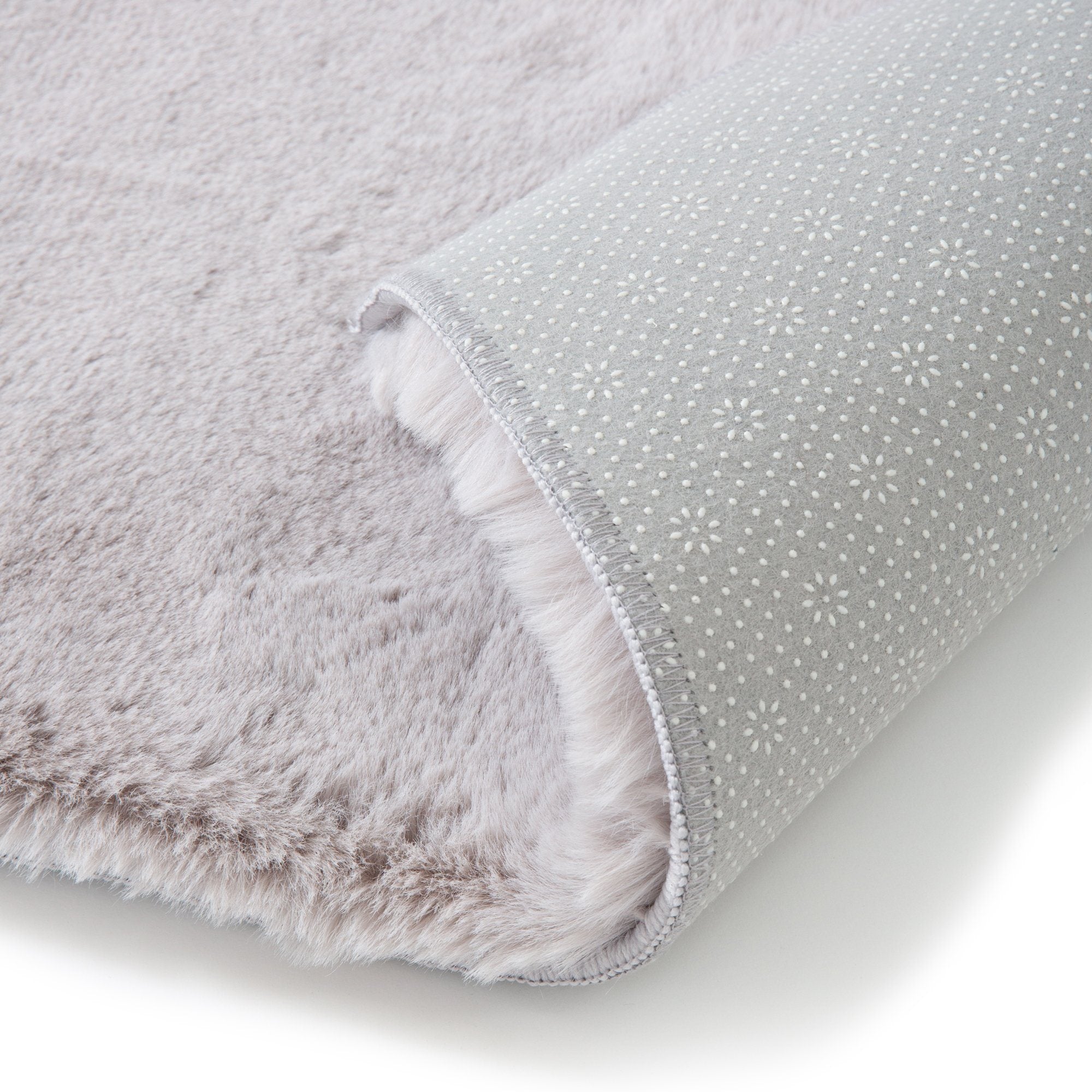 Premium Mitis Rug Large Light Gray 2000x2000mm - Soft & Durable for Living Room, Bedroom, or Office Decor
