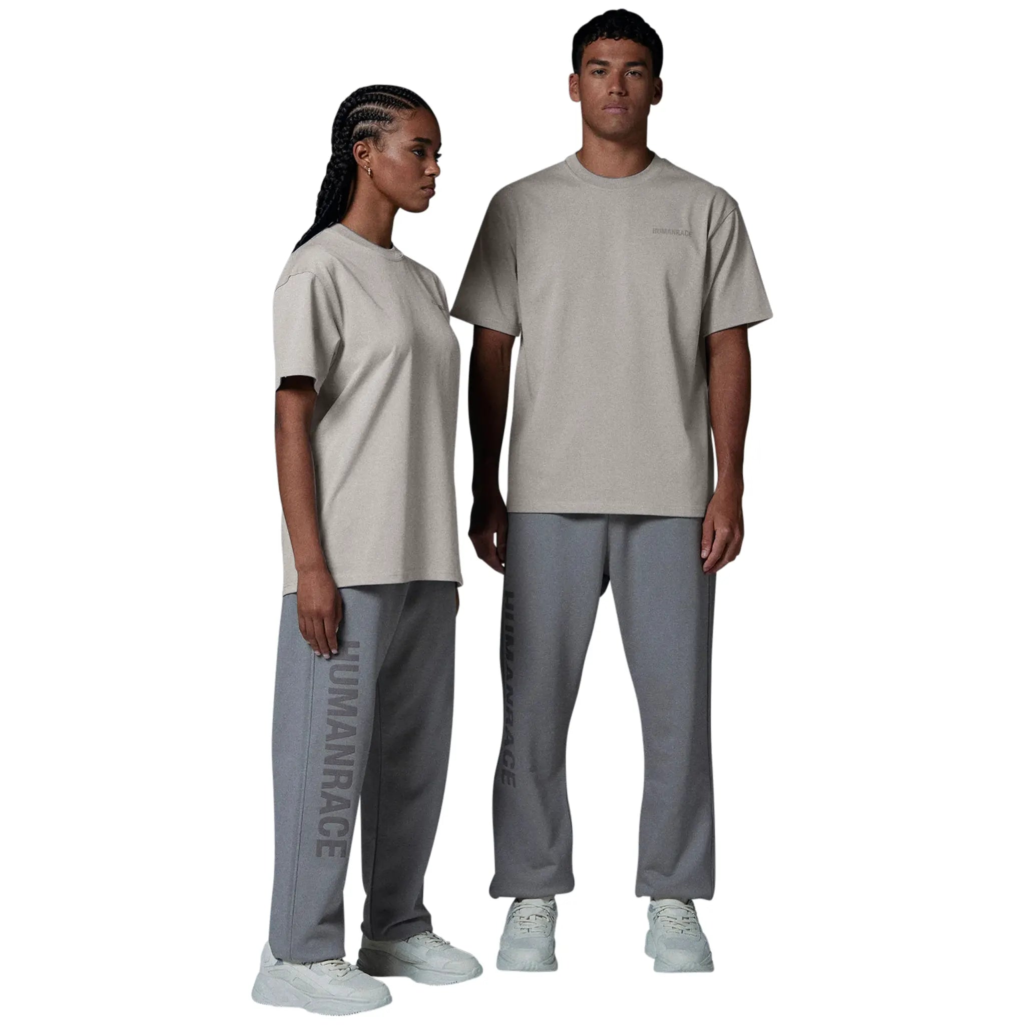 Human Race Made Desert Grey T-Shirt - Comfortable Cotton Tee for Men & Women | Perfect for Casual Wear, Street Style & Everyday Outfits
