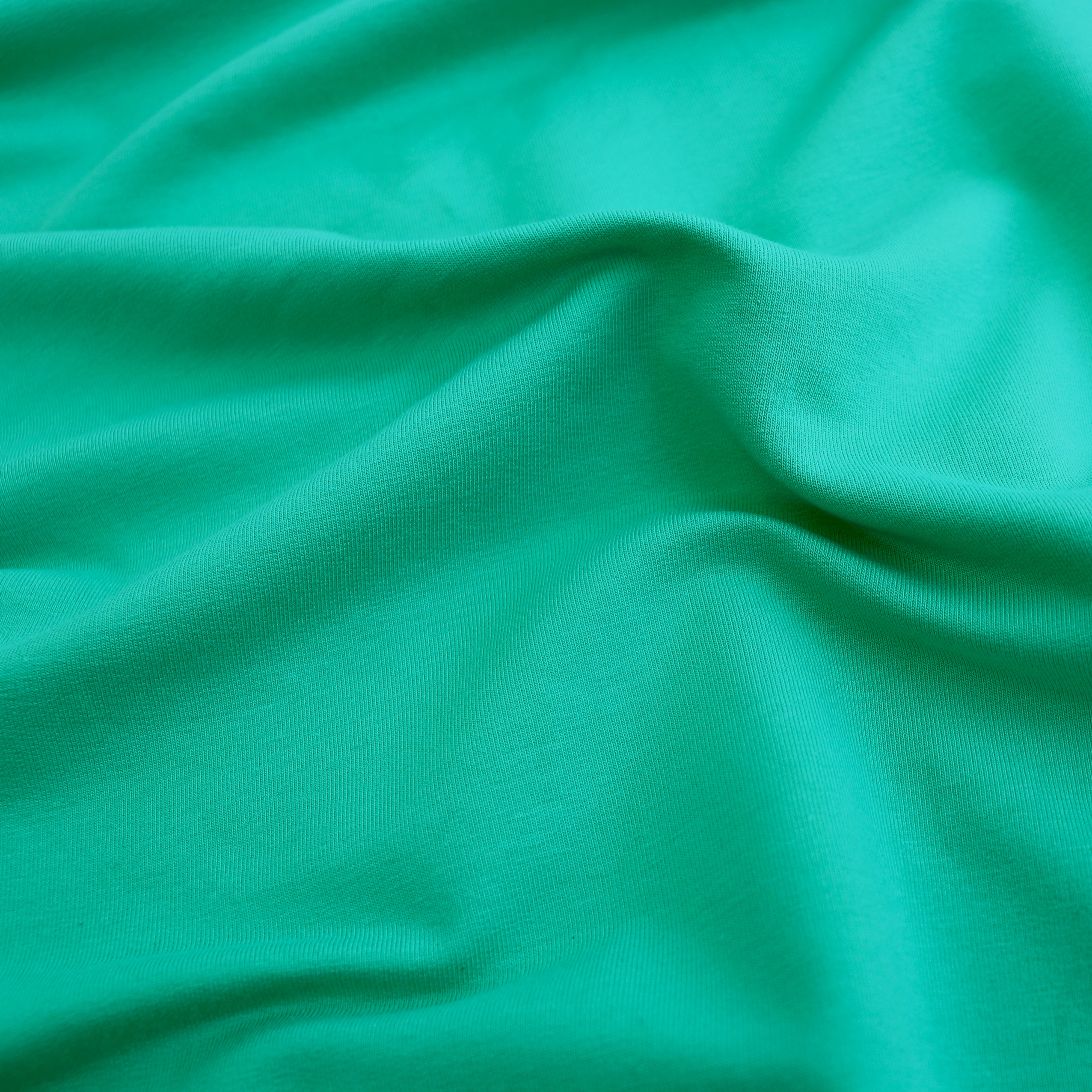 Organic Cotton French Terry Hoodie - Soft & Eco-Friendly Jade Green Sweatshirt for Women & Men - Perfect for Lounge, Yoga & Casual Wear