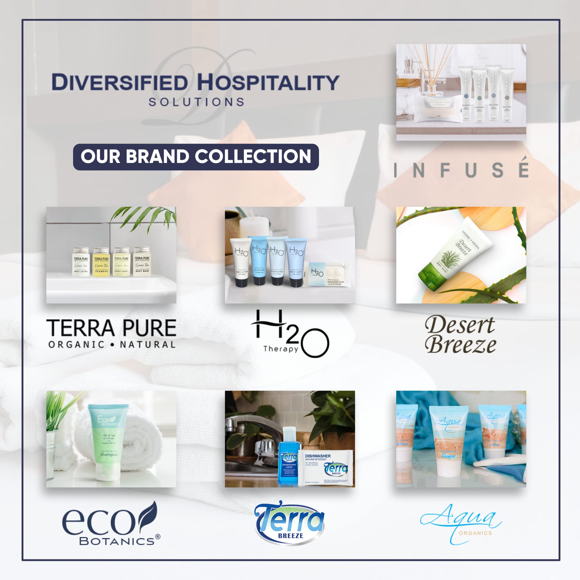 Eco Botanics Travel Size Shampoo & Conditioner Set - 0.85 oz Mini Bottles (Pack of 300) - Perfect for Hotels, Gyms, Spas & Travel Toiletries
