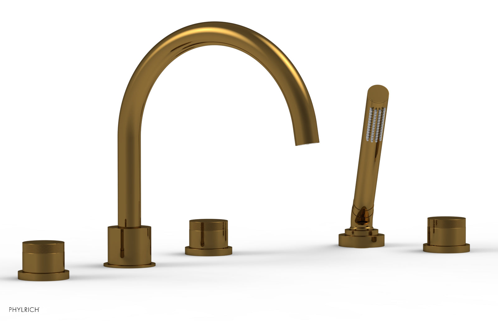 Premium BASIC II Deck Tub Set with Hand Shower - 48