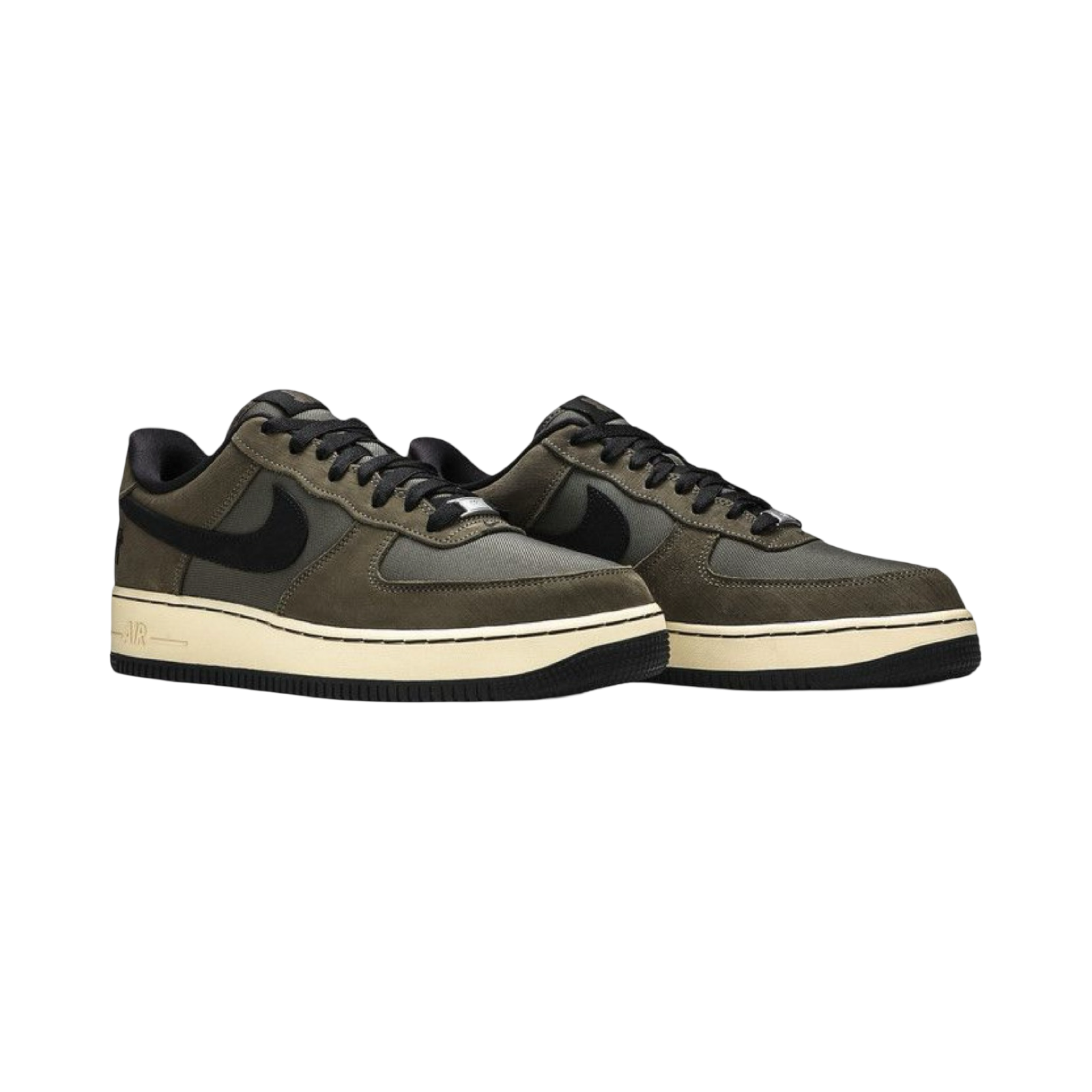 Nike Air Force 1 Low Undefeated Sneakers - Cargo Green & Black Colorway | Men's Casual Shoes for Streetwear & Urban Fashion