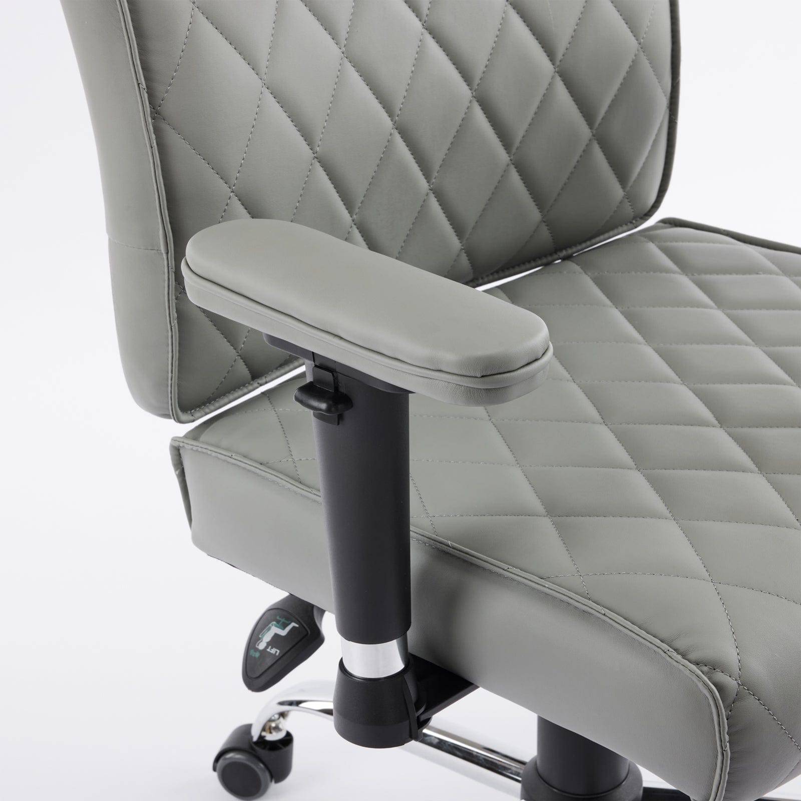 Delia Manicure Nail Salon Chair - Adjustable Pedicure Spa Stool with Wheels for Salon & Home Use - Perfect for Nail Technicians & Beauty Professionals