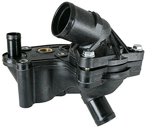 Ford Engine Coolant Thermostat & Water Outlet Assembly Replacement - Compatible with F150, F250, Expedition & More | High-Performance Cooling System Part for Smooth Engine Operation