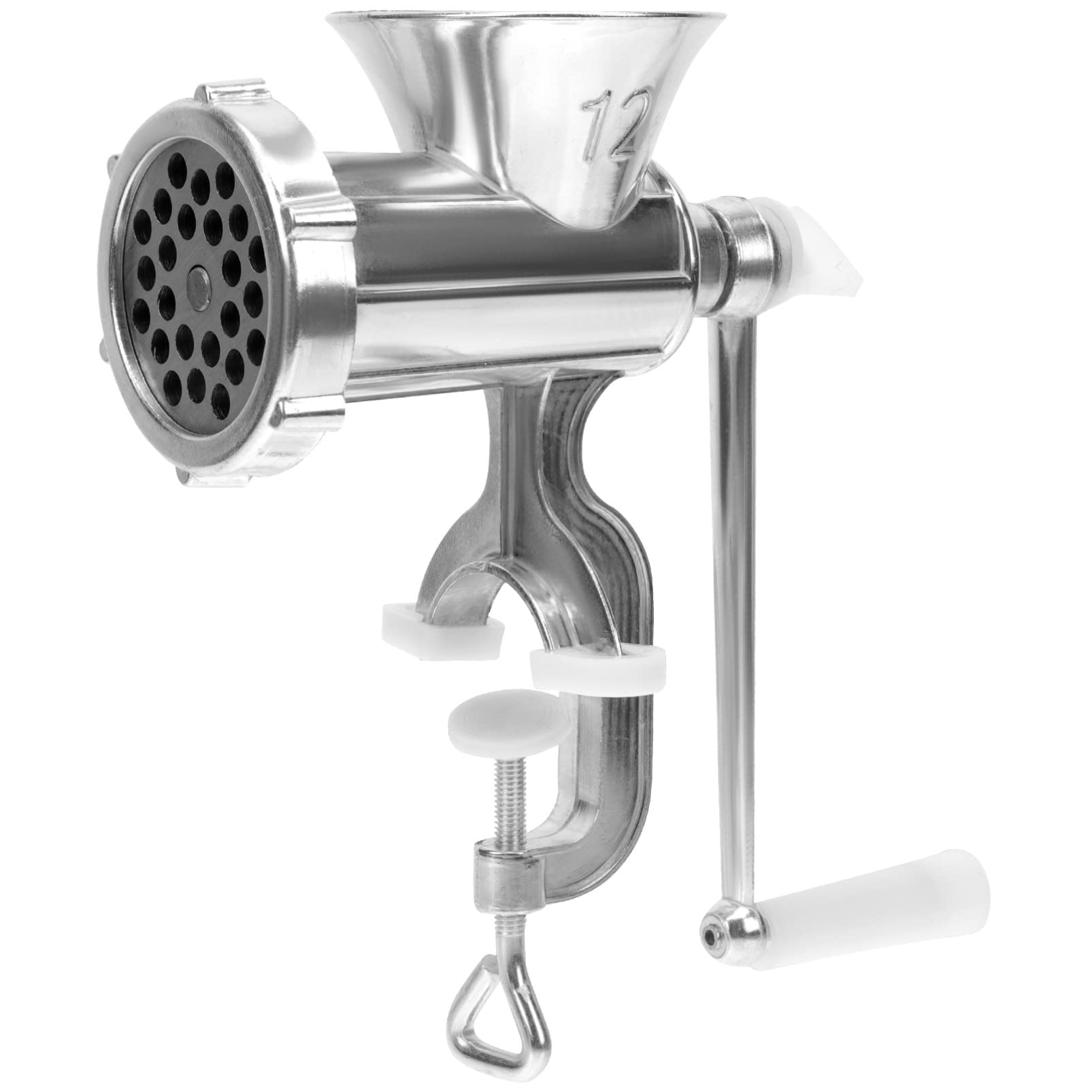 **Stainless Steel Manual Sausage Stuffer - Hand Operated Sausage Maker for Homemade Sausage, Salami & Meat Filling - Durable Kitchen Tool for Meat & Poultry Processing - Perfect for Home Chefs & BBQ Enthusiasts**