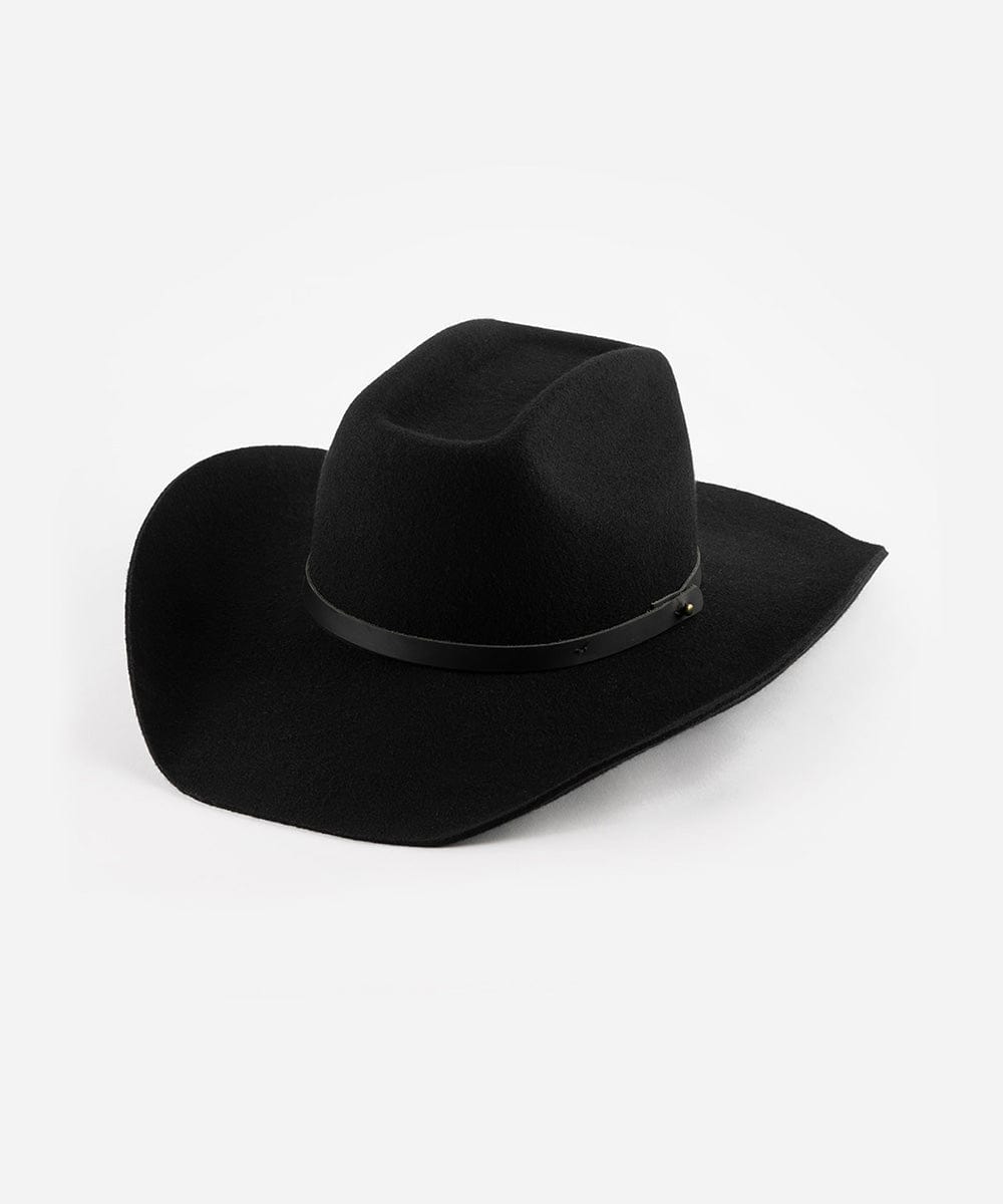 Shane Genuine Leather Cowboy Hat for Men & Women - Western Rodeo Style Sun Protection - Perfect for Country Music Festivals, Rodeos & Outdoor Adventures