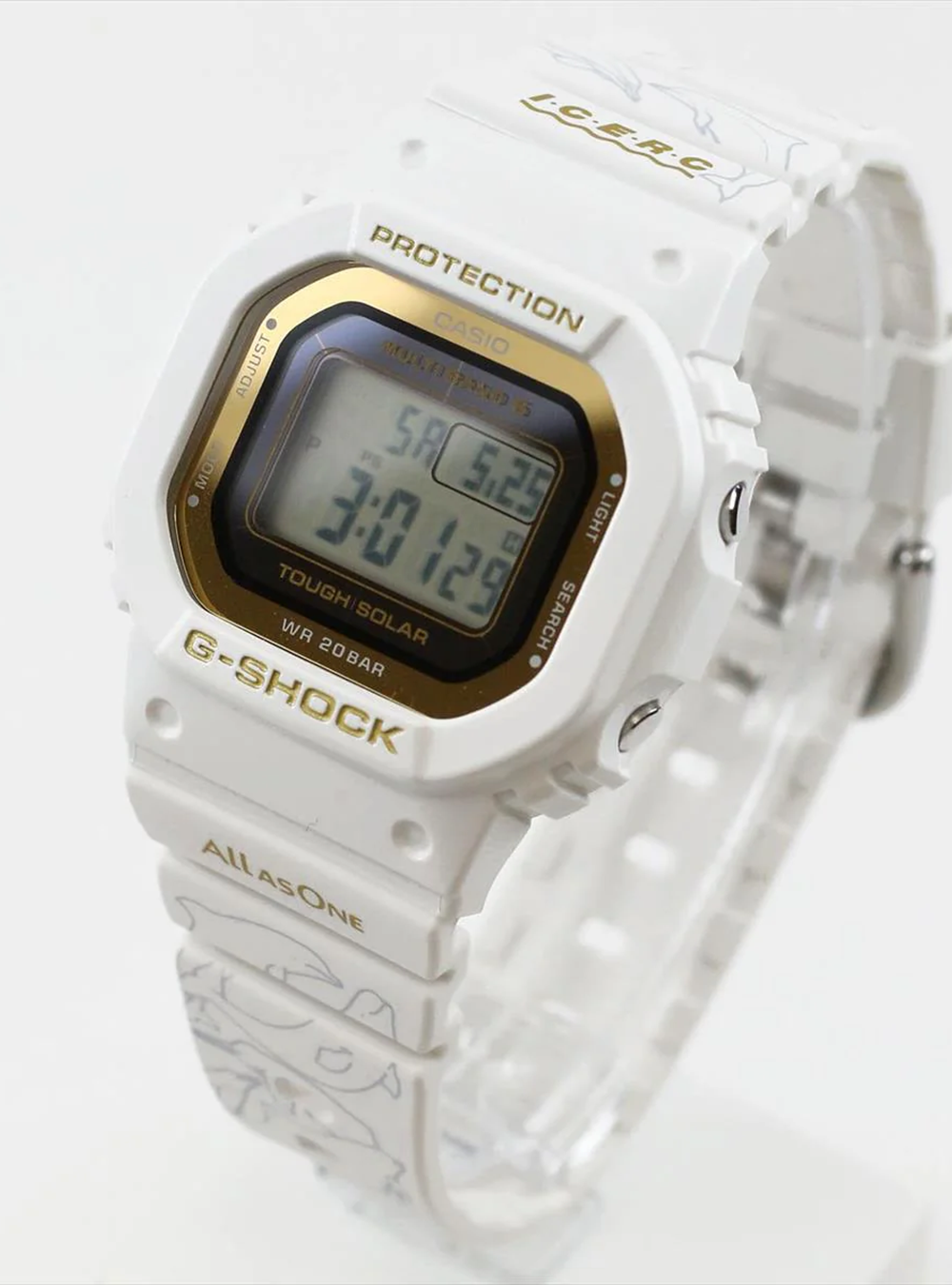 CASIO G-Shock Digital Watch GMD-W5601K-7JR - 30th Anniversary Icer Japan Collaboration Model 2024 - Waterproof Shock Resistant Sports Watch for Men - Perfect for Diving, Swimming & Outdoor Adventures