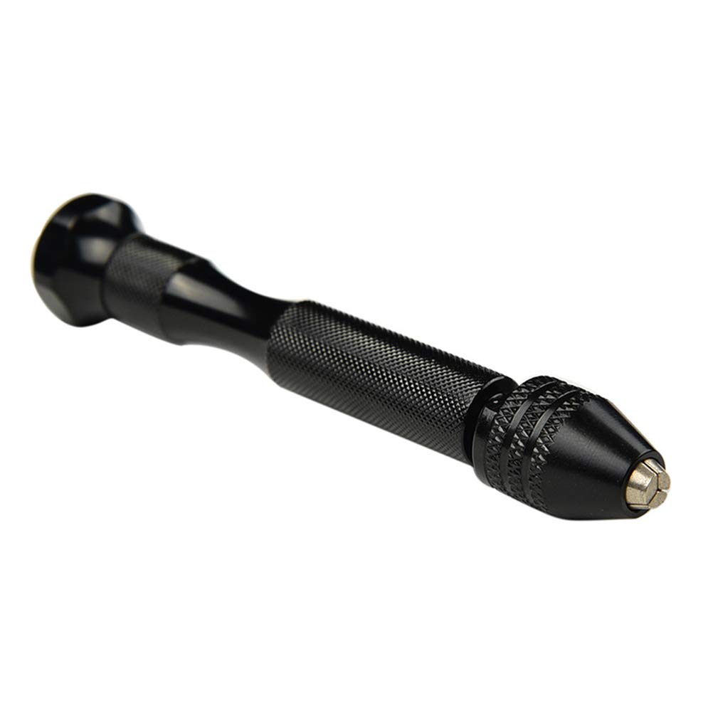 Precision Pin Vise Drill - Mini Hand Drill for Jewelry Making, Model Building & DIY Crafts - Perfect for Watch Repair, Woodworking & Small Hole Drilling