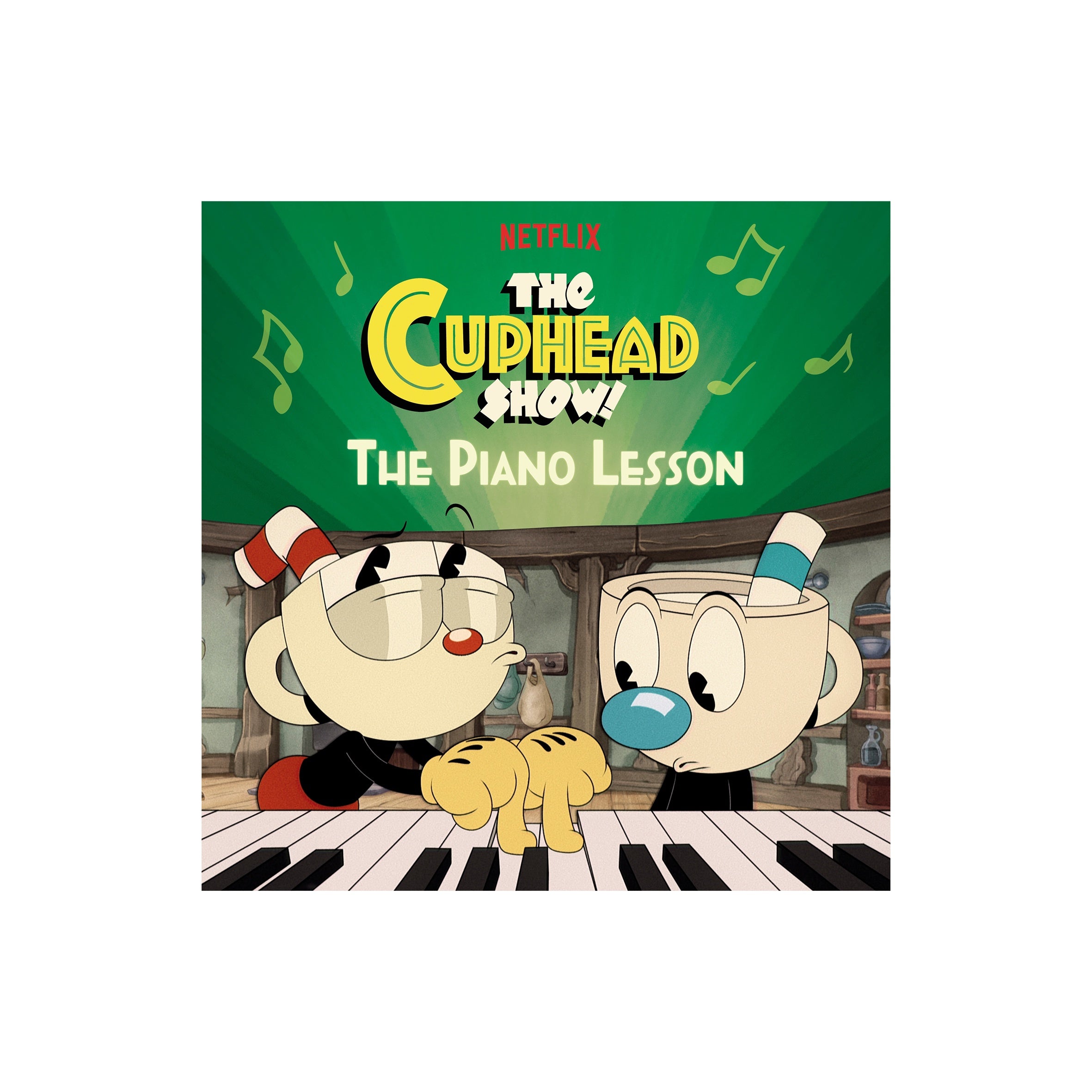 The Cuphead Show! Piano Lesson Softcover Book - Perfect for Fans, Collectors & Gift-Giving