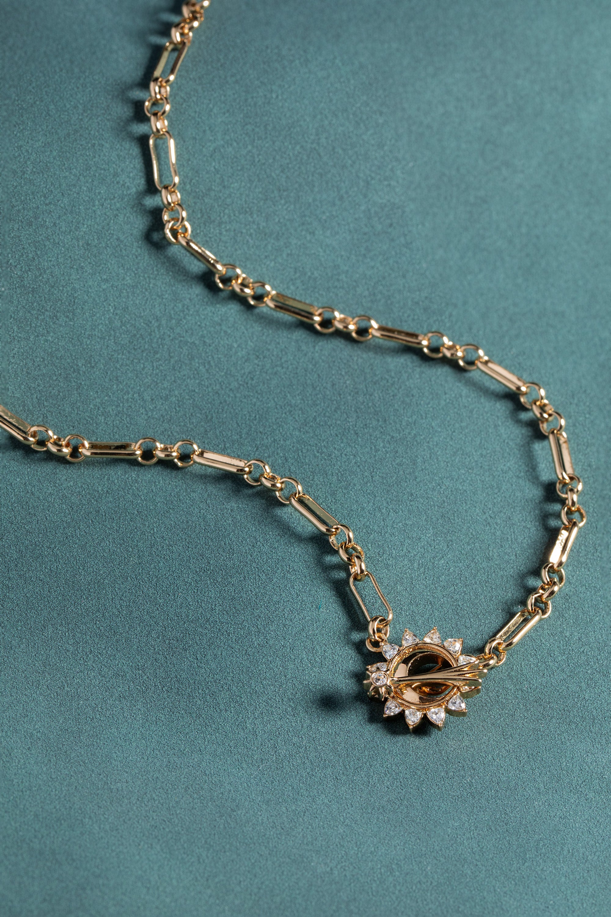 Celestial Toggle Necklace - Elegant Moon and Star Pendant Jewelry for Women | Perfect for Date Nights, Parties & Special Occasions