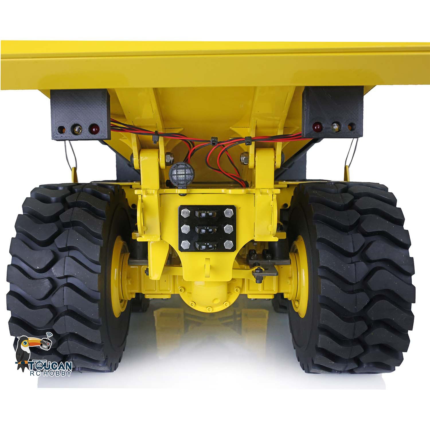 1/14 Scale A40G 6x6 Remote Control Articulated Dump Truck - Metal Hydraulic Lifting RC Construction Vehicle Toy with Servo Motor & Transmitter - Perfect for Construction Site Play, Collecting, and RC Hobby Enthusiasts