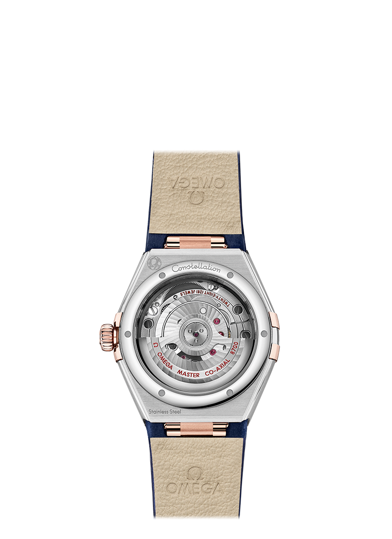 Omega Constellation Co-Axial Master Chronometer Ladies Watch - Stainless Steel & Sedna™ Gold with Diamonds | Luxury Women's Timepiece for Elegant Occasions & Gifting