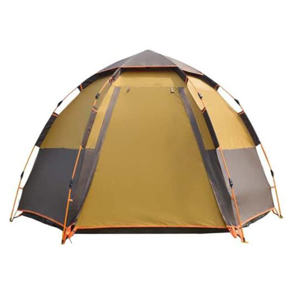 **5-8 Person Automatic Pop-Up Tent - Waterproof, Windproof & Double-Layer Rainproof - Extra Large Luxury Camping Tent for Outdoor Adventures, Beach Trips & Picnics**