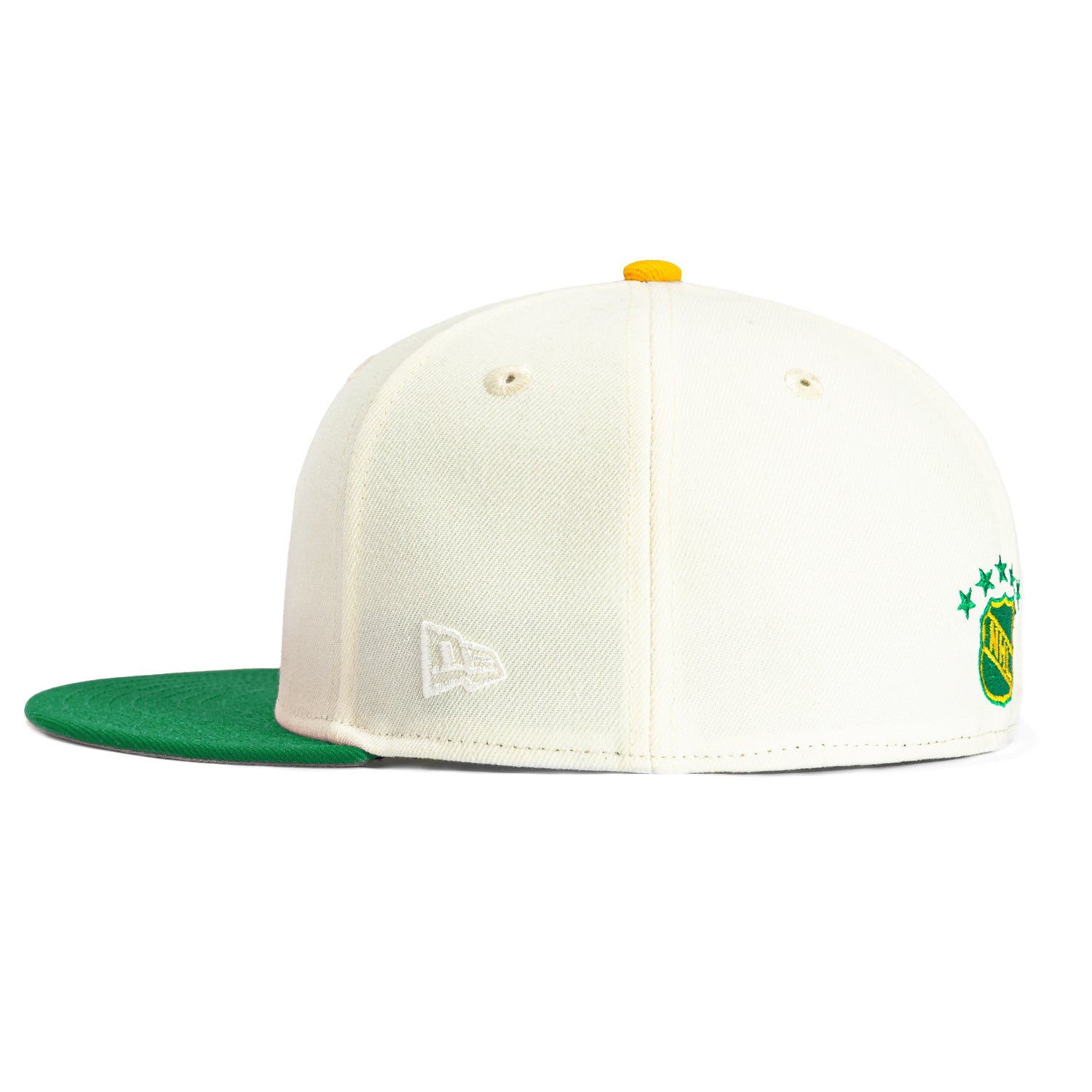 New Era 59Fifty Dallas Stars Snapback Hat - Official NHL White & Kelly Green Adjustable Baseball Cap for Men & Women | Perfect for Hockey Games, Sports Events & Casual Wear