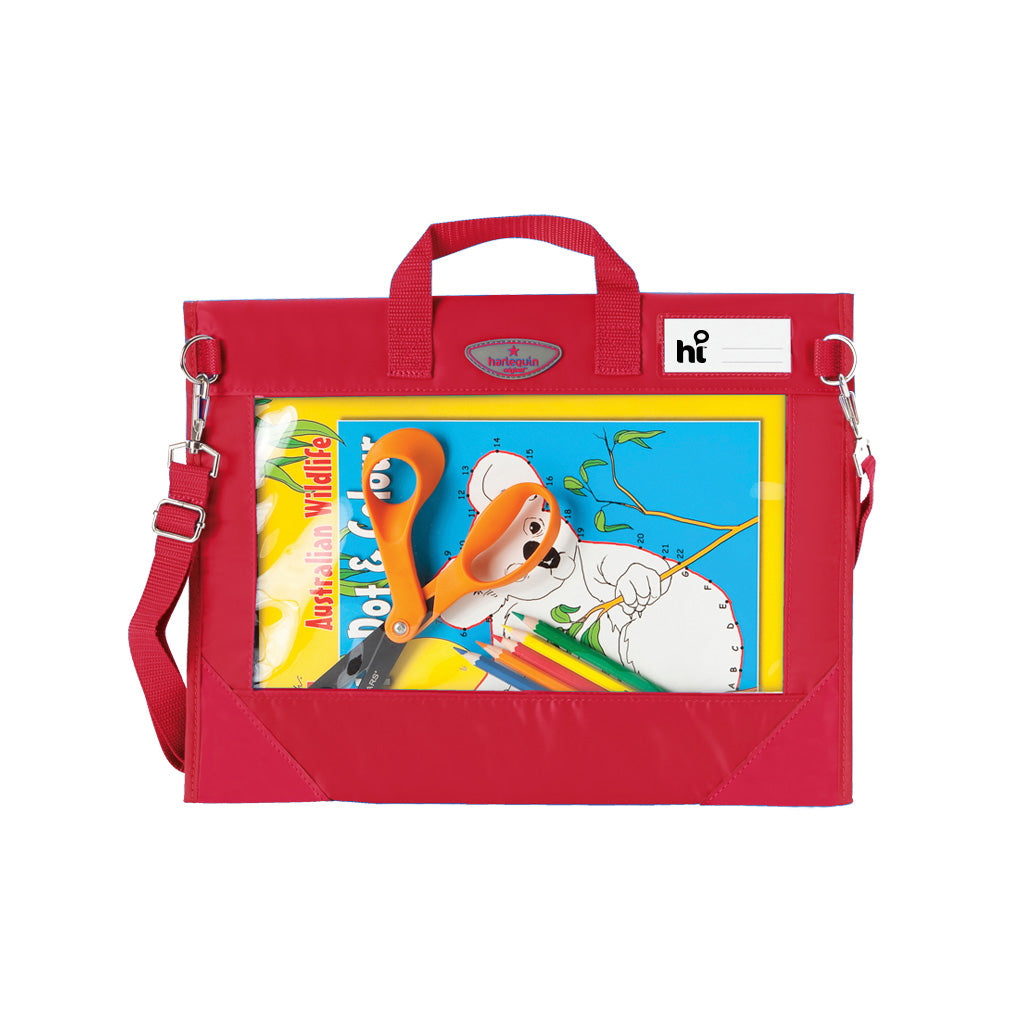 Window Library Bag - Durable & Stylish Book Tote for School, Work & Travel - Perfect for Students, Teachers & Book Lovers