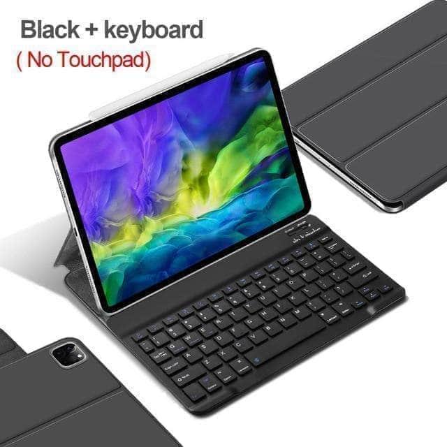 Magnetic Bluetooth Keyboard Case for iPad - Ultra-Slim & Wireless Keyboard Cover with Multi-Device Connectivity - Perfect for Work, Travel & Home Office Use