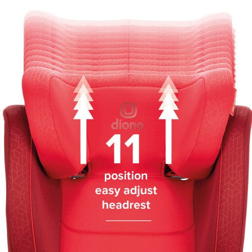 Diono Monterey 2XT Latch Booster Car Seat for Kids - High Back Convertible Safety Car Seat with Side Impact Protection | Perfect for Travel, School & Family Road Trips