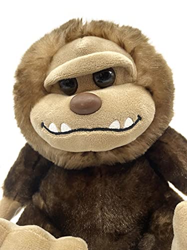 7 Inch Bigfoot Plush Toy - Wild Onez Wildlife Stuffed Animal for Kids, Soft & Cuddly Ape Plushie, Perfect Gift for Birthday & Christmas | Playtime, Nursery Decor, Travel Companion