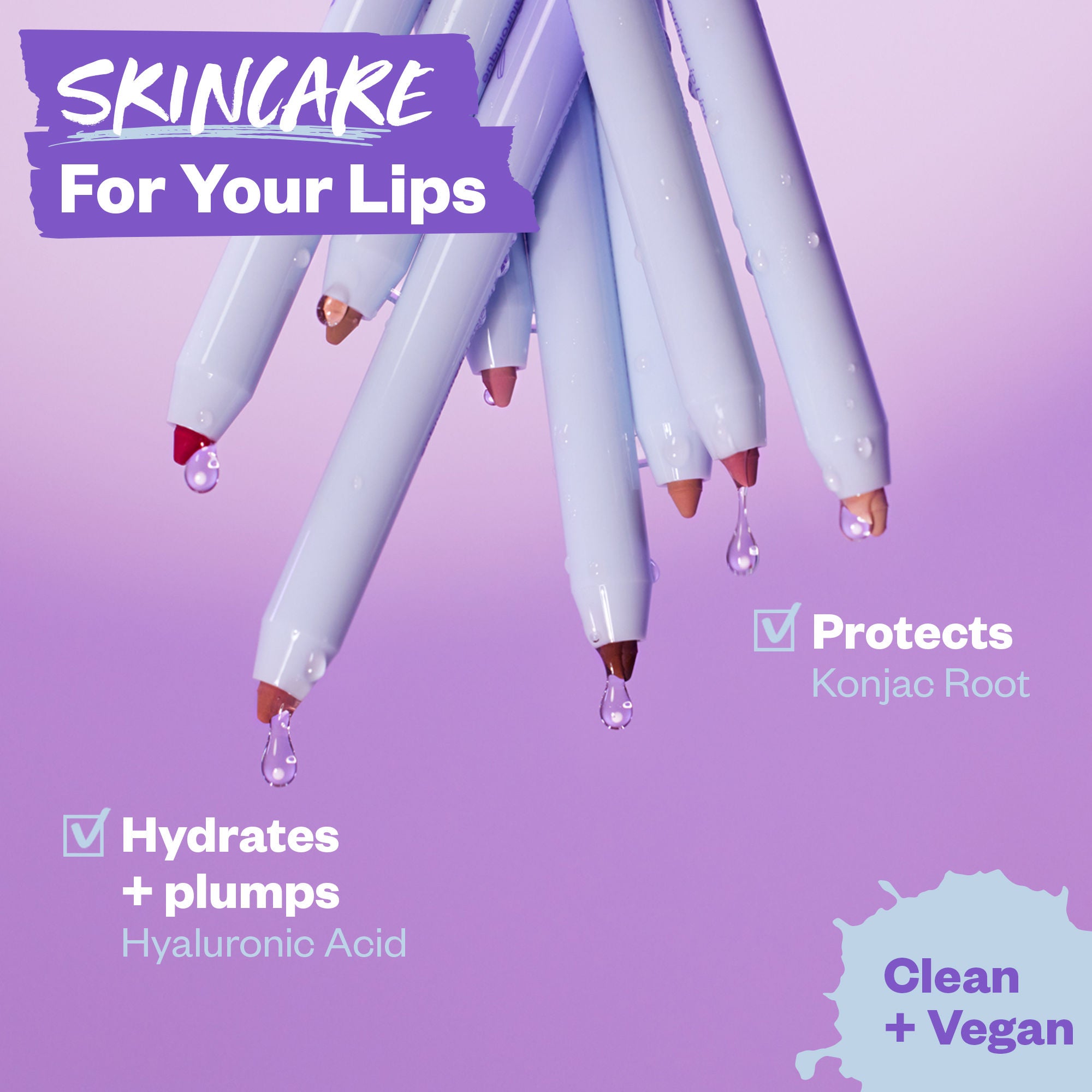Hotliner Hyaluronic Acid Contouring Lip Liner - Long Lasting Waterproof Lip Pencil for Plump Lips | Perfect for Everyday Wear, Date Night & Special Occasions