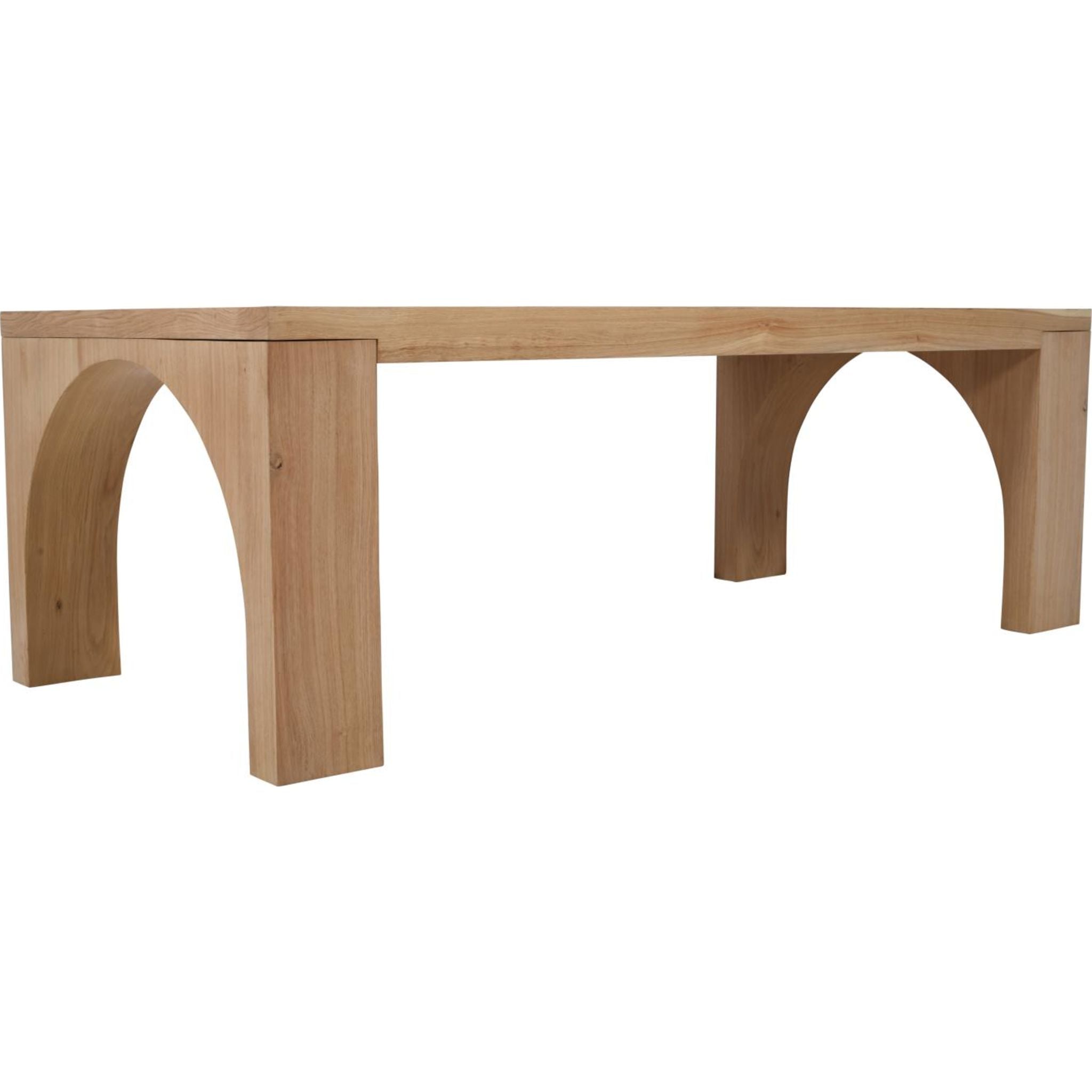 **Archimedes Solid Wood Dining Table - Natural Brown Finish - 72 Inch Farmhouse Style - Perfect for Kitchen, Dining Room & Open Concept Living Spaces**