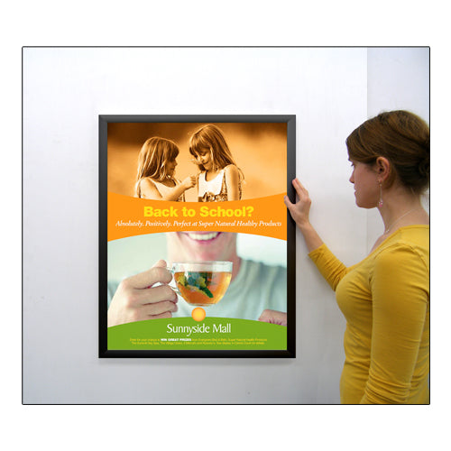 30 x 36 Inch Front Loading Poster Snap Frames with SwingSnaps - 1.25