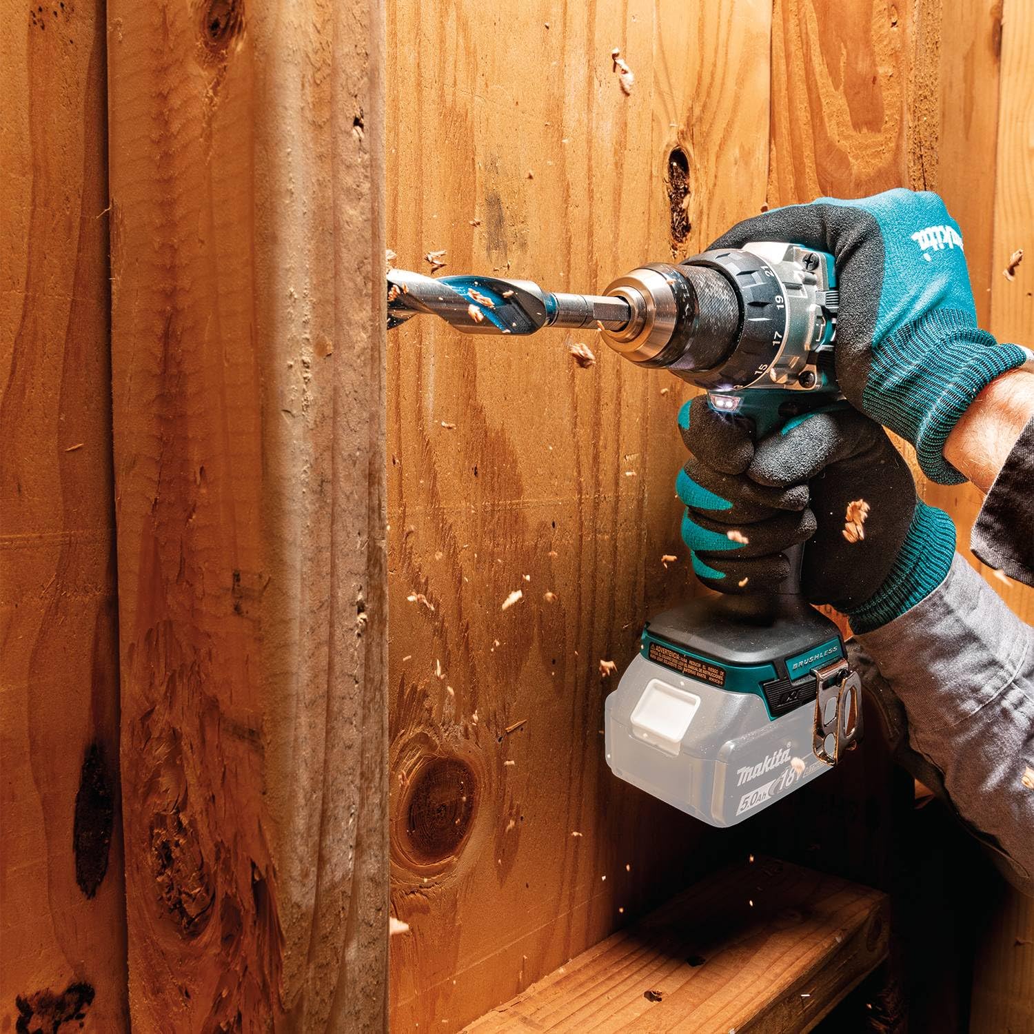 Makita XPH16Z 18V LXT Lithium-Ion Brushless Cordless Hammer Drill Driver - 1/2