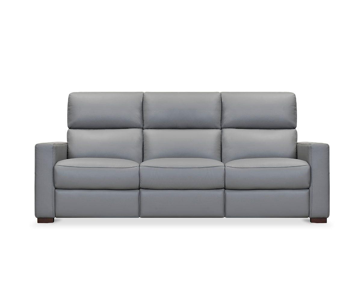 Premium Luka Leather Power Recliner Sofa - Electric Adjustable Living Room Furniture for Ultimate Comfort & Relaxation | Perfect for Home Theater, Gaming & Lounging