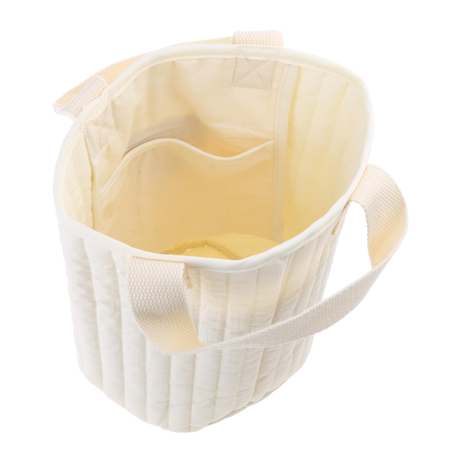 Montesy Bear Cotton Storage Basket - Large Capacity for Diapers & Nursery Organization
