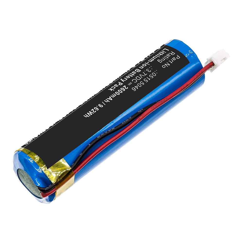 Synergy Testo 0515 5046 Battery - 3.7V 2600mAh Li-ion for Digital Equipment