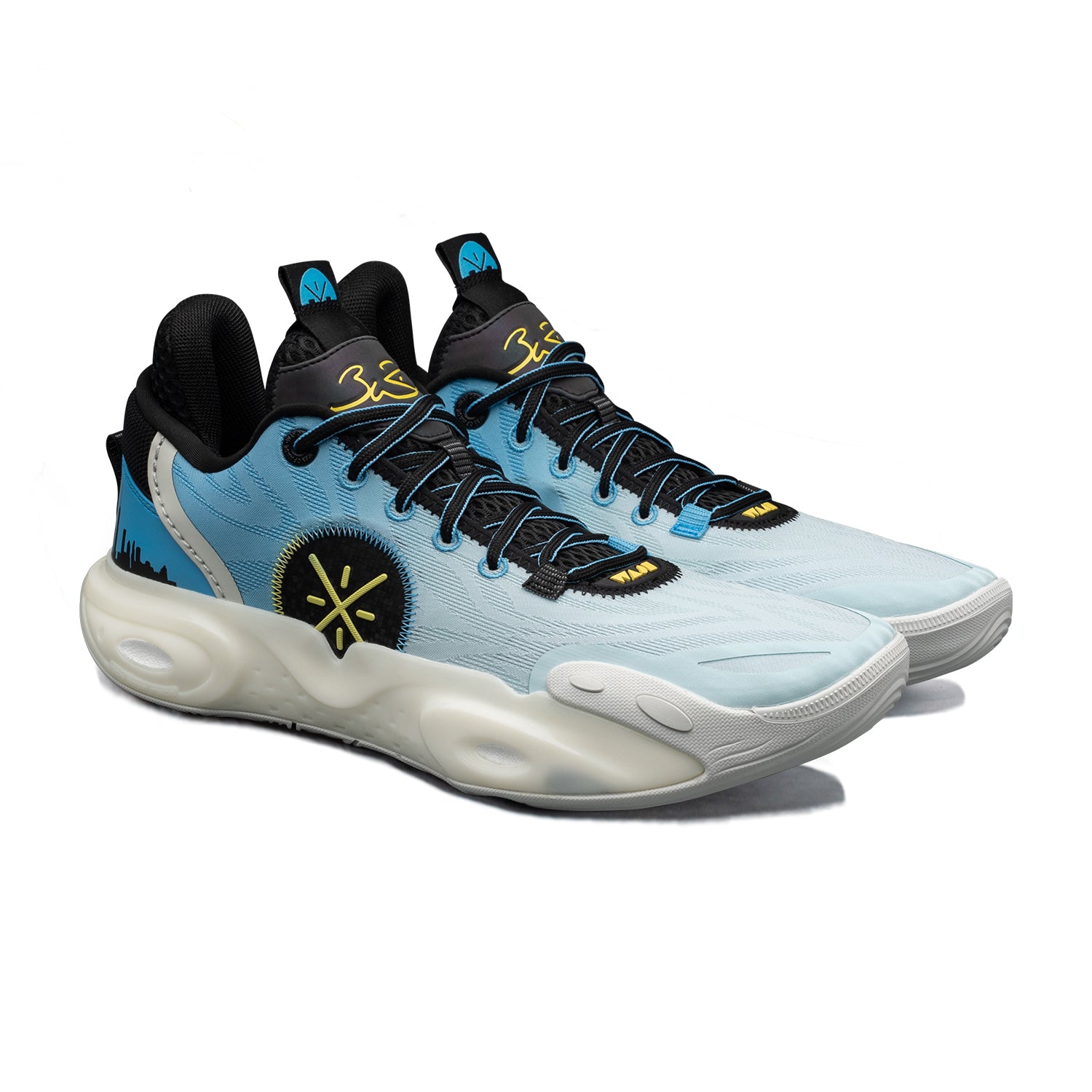Wade All City 12 Skyline Basketball Shoes - High Performance Men's Court Sneakers for Indoor & Outdoor Games | Perfect for Streetball, Training, and Casual Wear