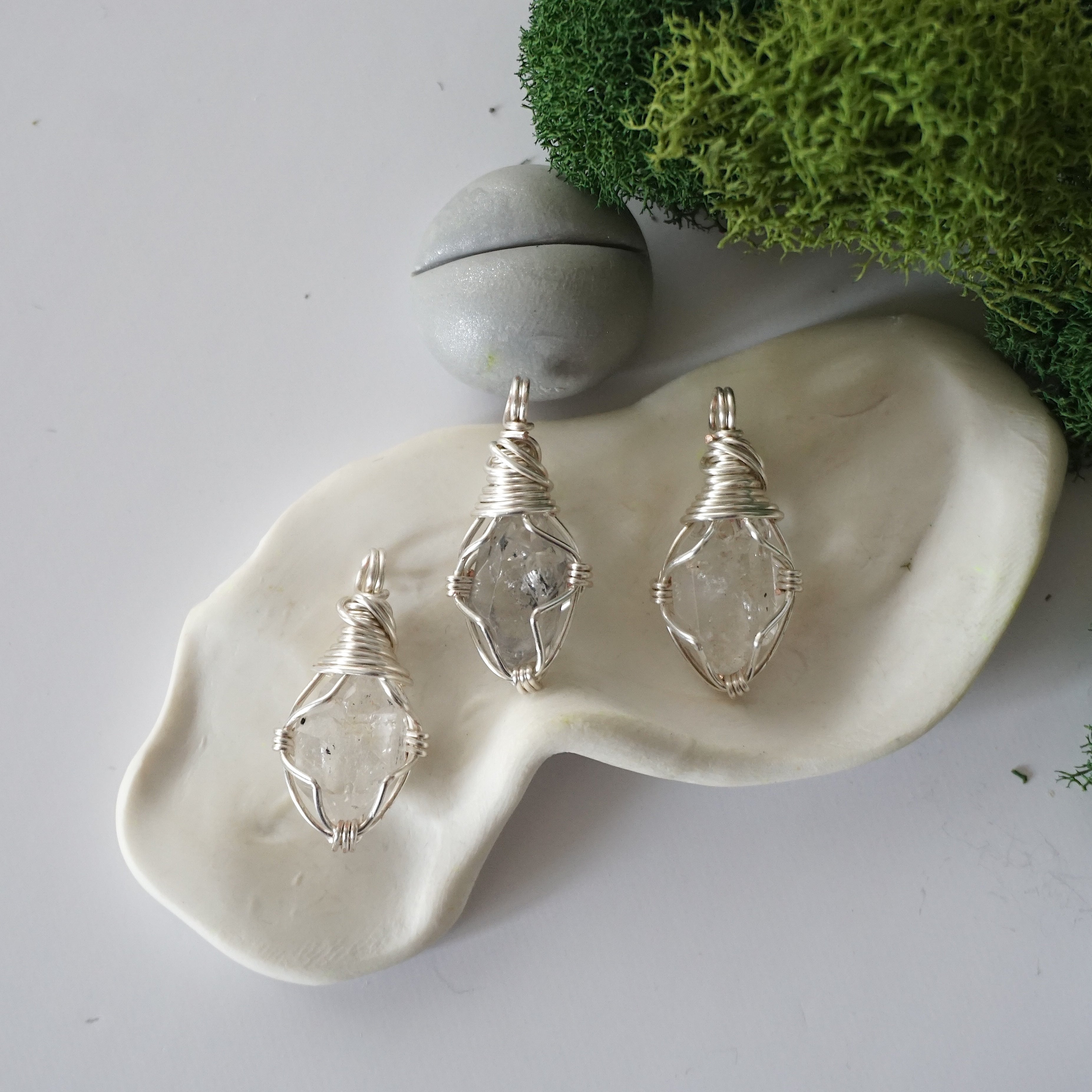 Elegant Herkimer Diamond Birthstone Necklace - Dainty Crystal Pendant for Women - Perfect Gift for Birthday, Anniversary & Special Occasions