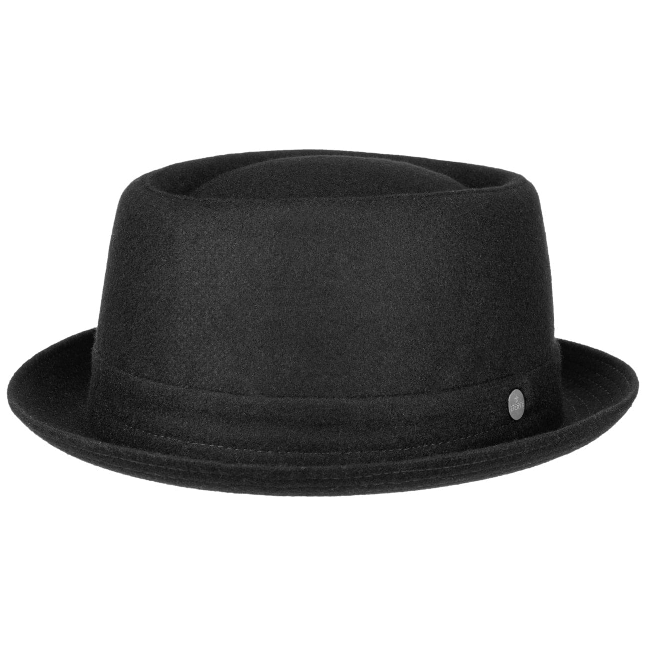 Lierys Wool Pork Pie Hat for Men & Women - Classic Vintage Style Fedora - Perfect for Casual Outfits, Jazz Festivals, and Outdoor Events