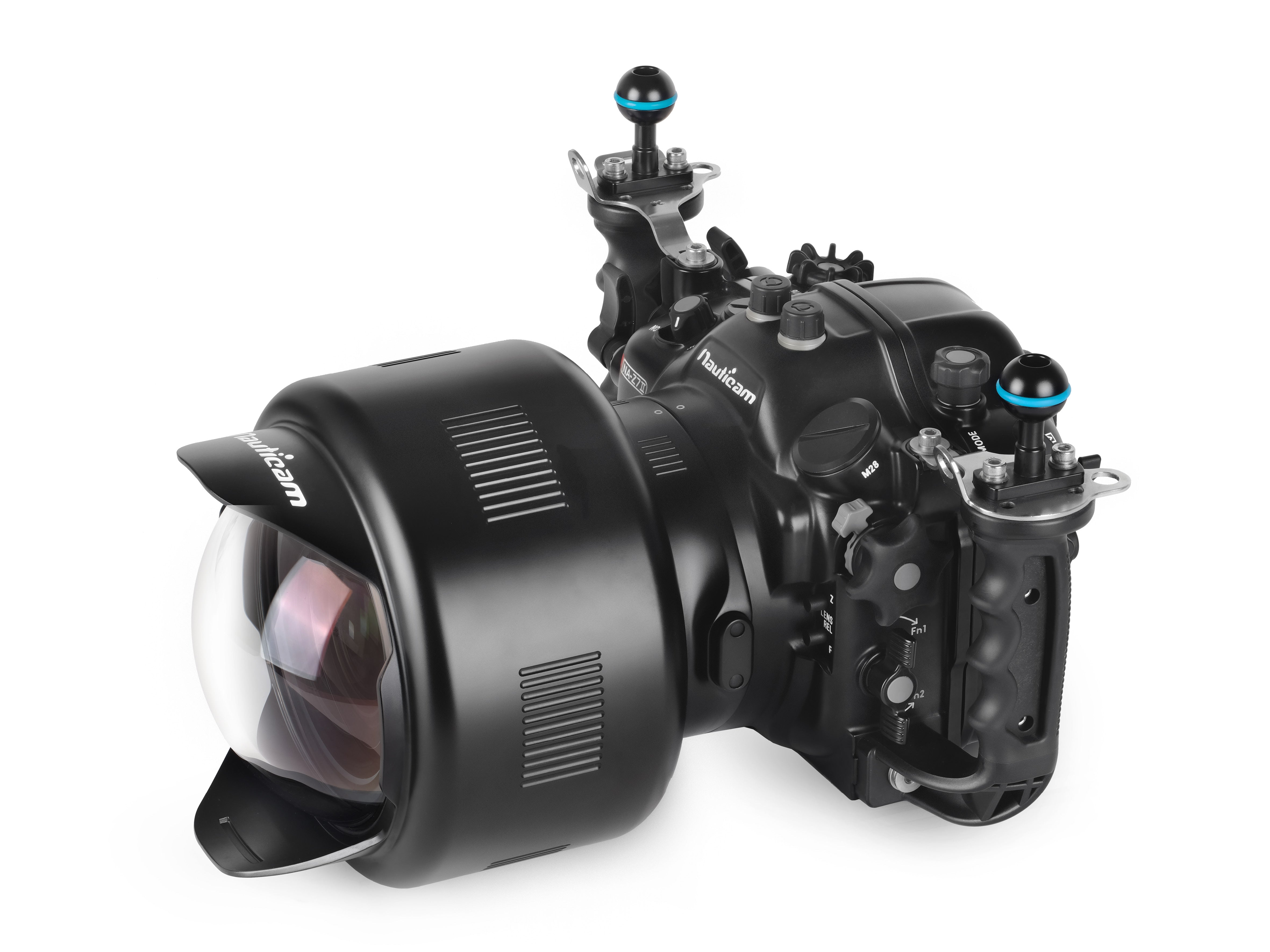 Nauticam WACP 1B N120/N100 0.36x Wide Angle Conversion Port - Integrated Float Collar & Interchangeable Mounting Ring for Underwater Photography | Perfect for Scuba Diving, Marine Life Shooting, and Professional Underwater Videography