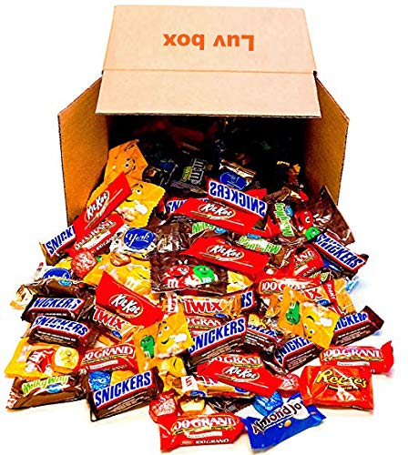 Premium Chocolate Candy Variety Gift Box - 93oz (160 Count) Bulk Assortment for Holidays, Parties & Corporate Gifting | Individually Wrapped Sweets for Birthdays, Valentine's Day & Office Treats
