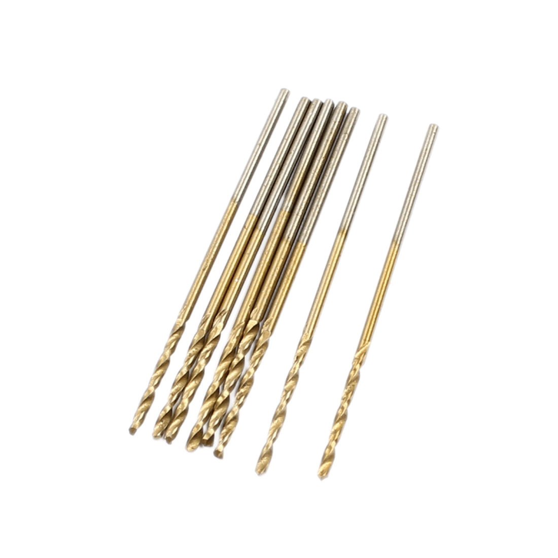 10 Pcs High-Speed Steel Twist Drill Bits Set - 1mm Diameter Straight Shank Metal Drill Bits for Precision Drilling - Perfect for Jewelry Making, PCB, Woodworking & DIY Projects (Model:30as452qo58)
