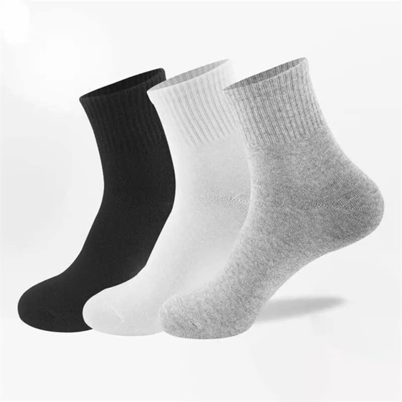 RICHBULL 30 Pairs Thin Crew Socks for Men & Women - Breathable Everyday Casual Socks - Moisture-Wicking Bulk Socks Wholesale - Perfect for Work, Gym, Travel & Daily Wear