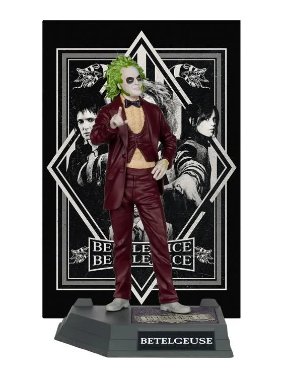 Beetlejuice Movie Maniacs 6 Limited Edition Collectible Action Figure - Perfect for Horror Fans, Movie Collectors & Halloween Decorations