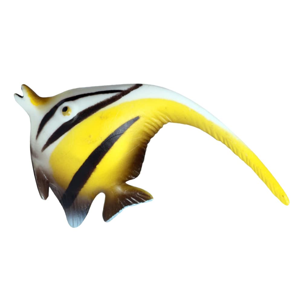 Angelfish Figurines - Realistic Sea Animal Toys for Kids | Ocean Wildlife Collectibles, Party Favors & Bath Toys | Perfect for Birthday Gifts, Sensory Play & Underwater Decor