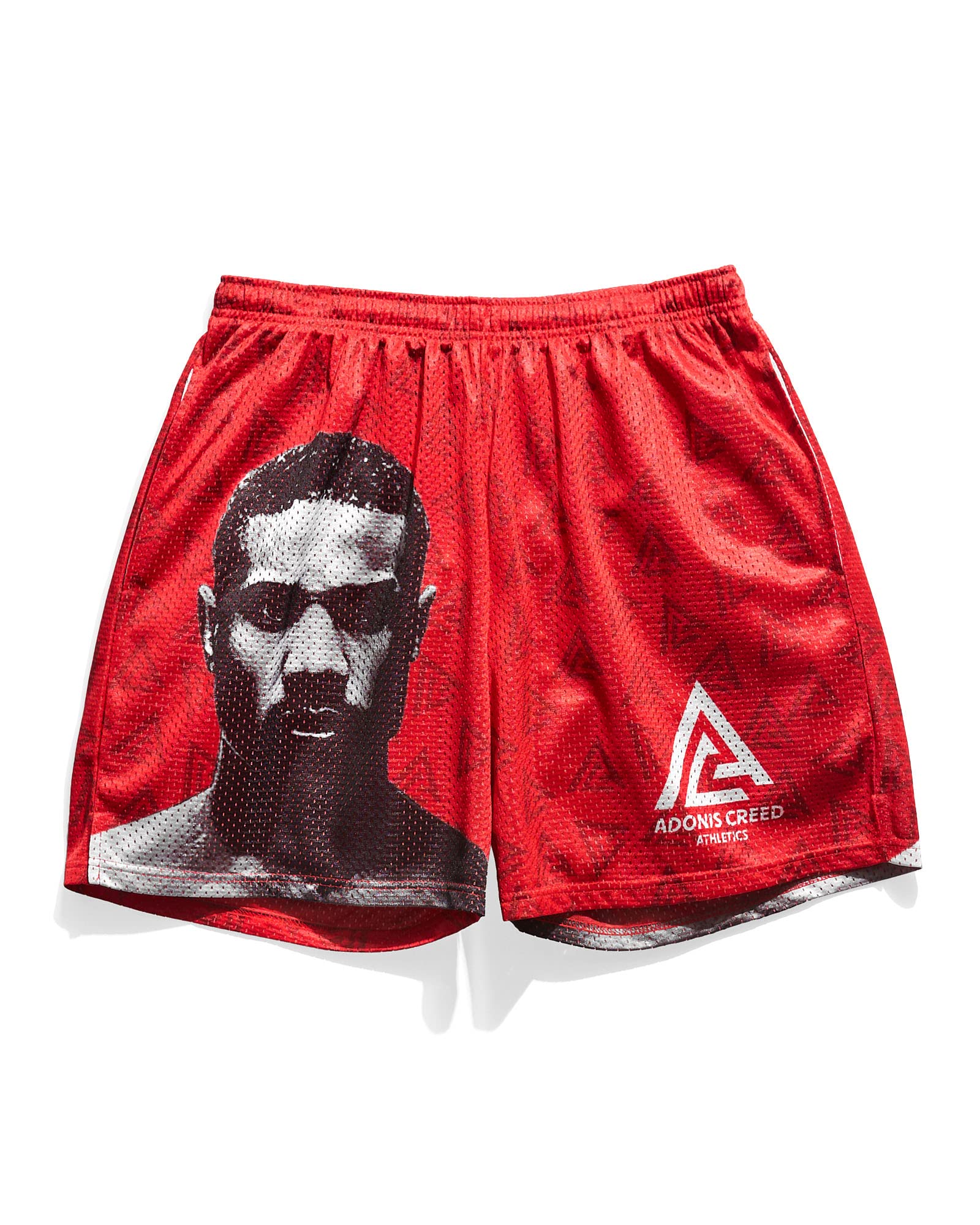 Adonis Creed Retro Shorts - Chalk Line Creed 3 Inspired Boxing Workout Shorts for Men | Perfect for Boxing Training, Gym Workouts & Casual Streetwear