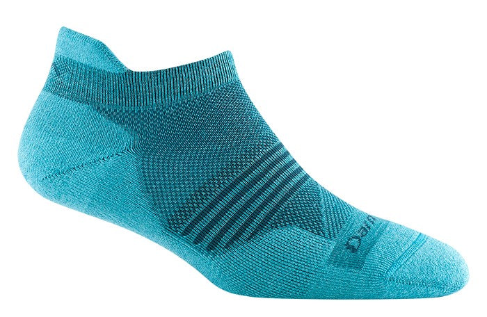 Darn Tough Women's Run Element Lightweight No Show Tab Socks - Moisture Wicking & Cushioned for Running, Hiking & Everyday Comfort